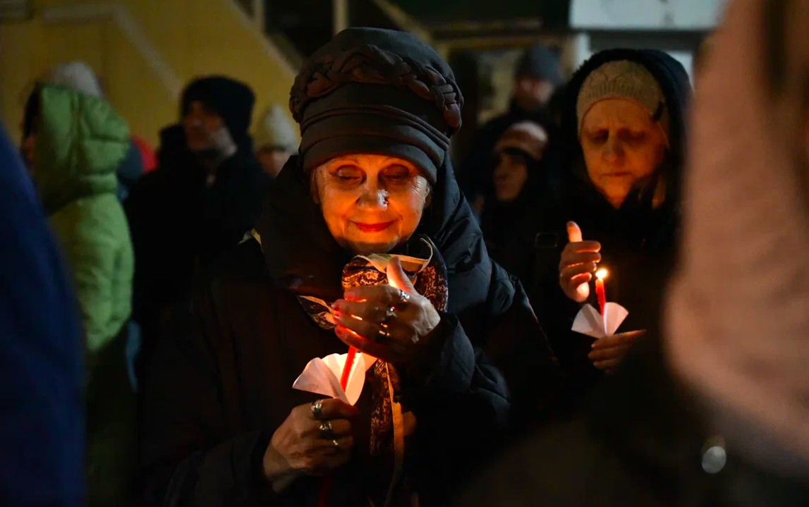 Фото В Новосибирске опубликованы кадры богослужения на Антипасху 19 апреля 3